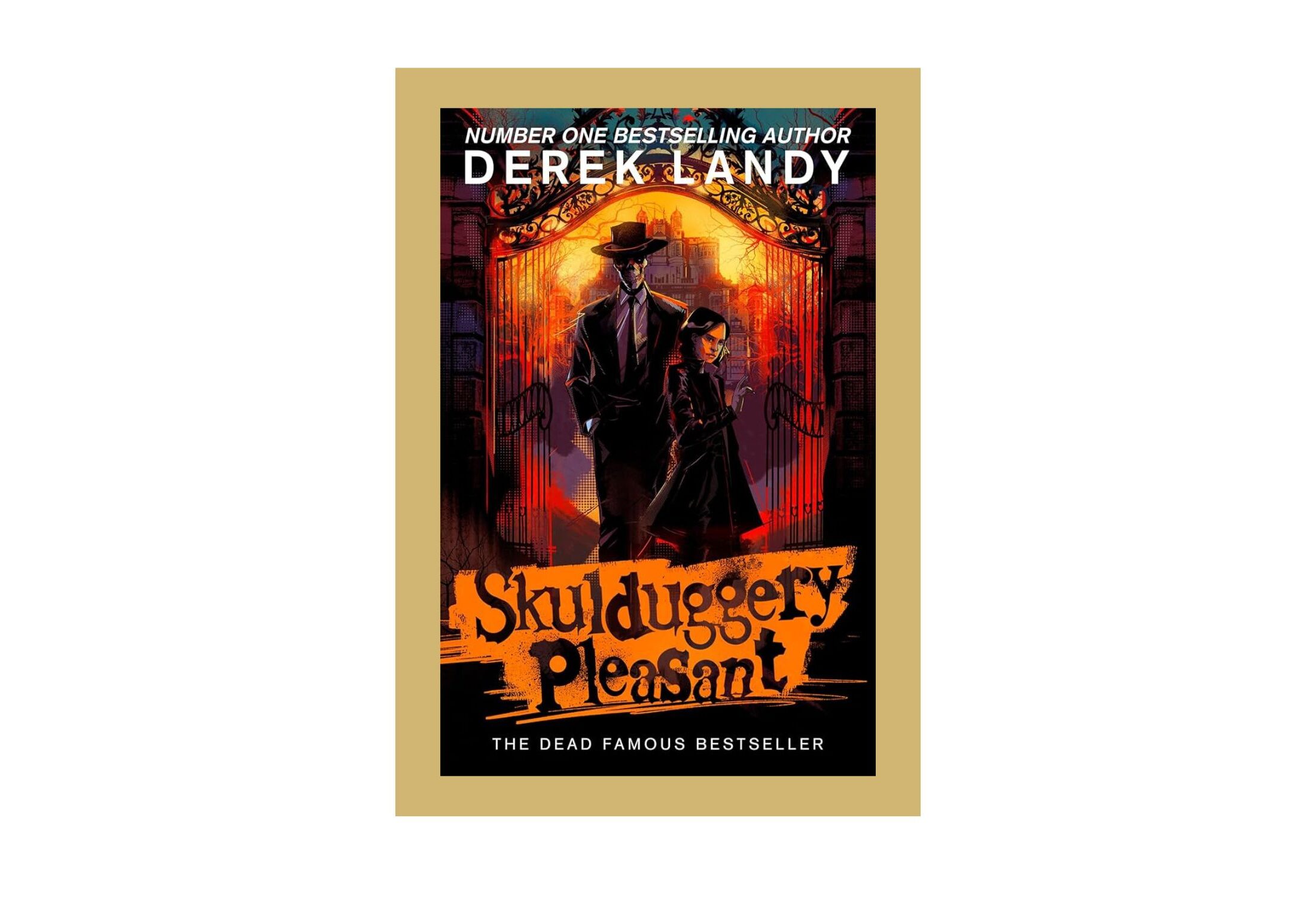 Book cover for Skulduggery Pleasant as part of this week's Book Reviews